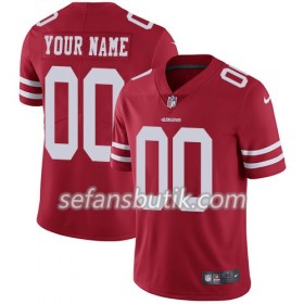 San Francisco 49ers Tröjor Custom Röd - Herr